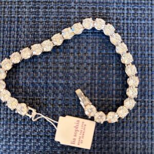 Lia Sophia Sparkling Silver Bracelet